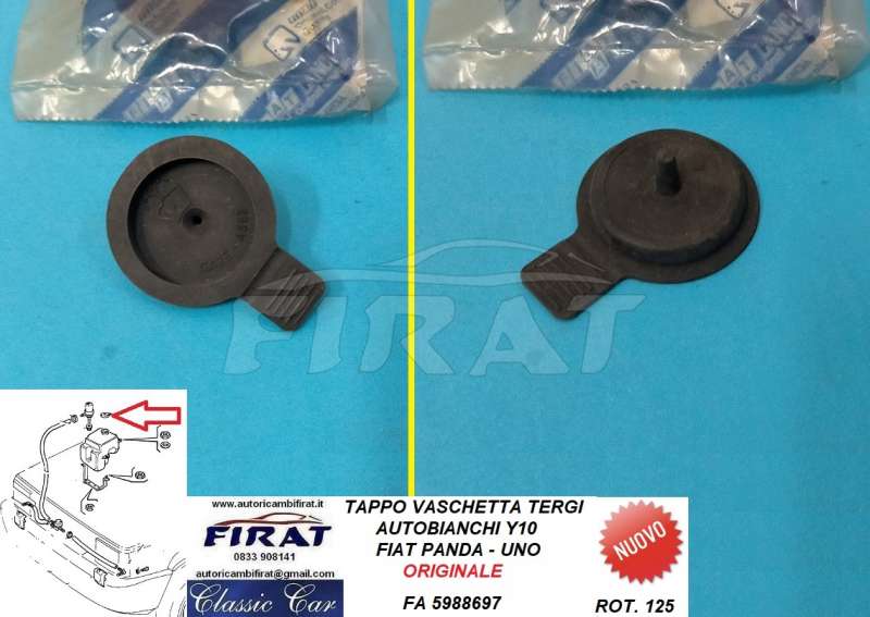 TAPPO VASCHETTA TERGI FIAT PANDA - UNO - Y10 (5988697)